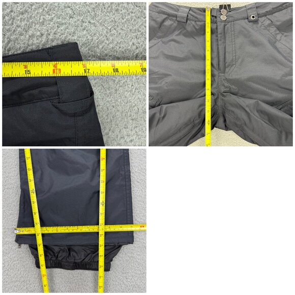 Burton Snowboarding Pants Mens Small Black MB Poacher Dry Ride Zip Pockets Ski - Picture 11 of 11